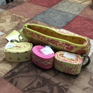 Lemon hill set of 3 belts with pouch new
